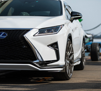 Фото дисков Vossen HF-2 на Lexus RX IV