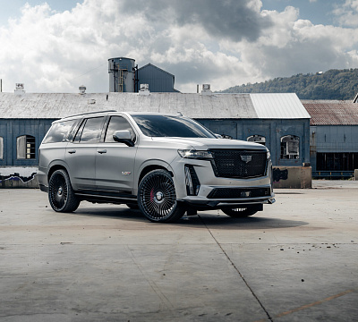 Фото дисков Vossen S17-16 на Cadillac Escalade V