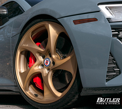 Фото дисков HRE 522M на Audi R8 (4S)