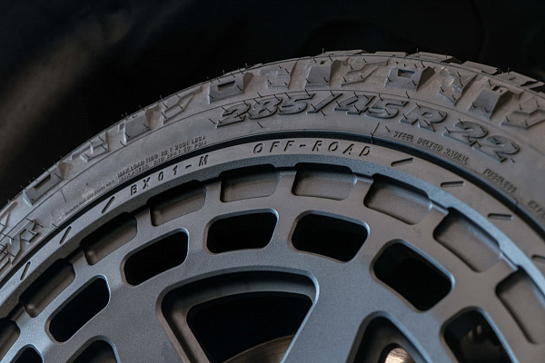 Фото дисков Brixton Forged BX01-M Черный матовый на Mercedes-Benz G-Class III