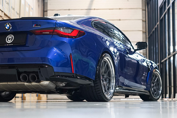 Фото дисков HRE 521 Сатиновый графит на BMW 4/M4 (G22/G82)