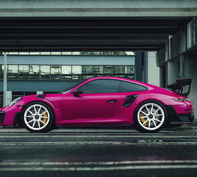 Фото дисков Vossen EVO-2R на Porsche 911 VII