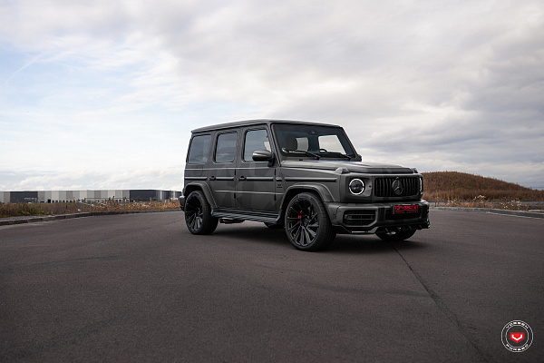 Фото дисков Vossen UV-3 Черный сатин на Mercedes-Benz G-Class III