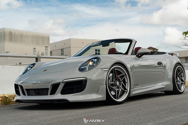 Фото дисков Anrky S3-X3 Черный сатин на Porsche 911 VII