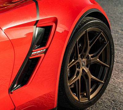 Фото дисков Vossen HF-5 на Chevrolet Corvette C7