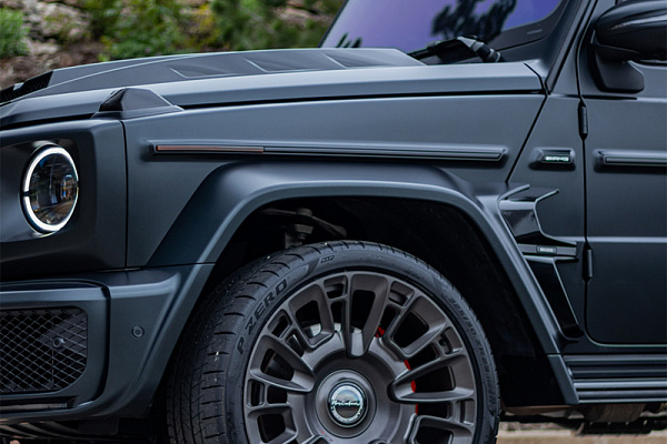 Фото дисков Brixton Forged LX03 Сатиновый темный лак на Mercedes-Benz G-Class III