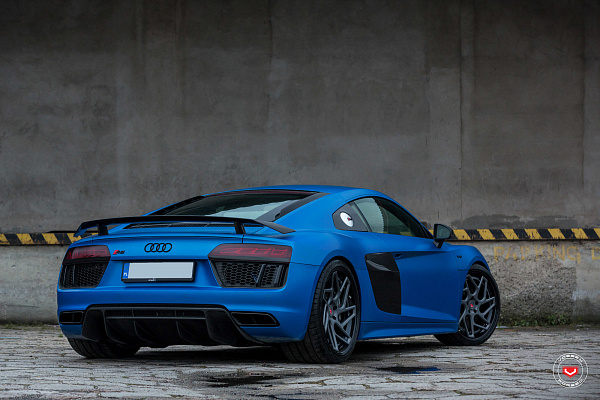 Фото дисков Vossen CG-209T (3-Piece) Сатиновый графит на Audi R8 (4S)