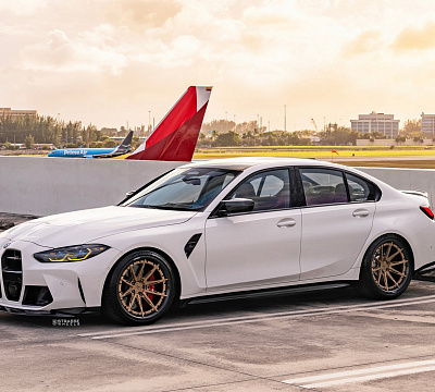 Фото дисков Strasse Wheels SV10-RS Deep Concave FS на BMW 3/M3 (G2x/G80)