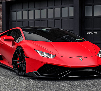 Фото дисков Strasse Wheels SV1 Deep Concave Monoblock на Lamborghini Huracan