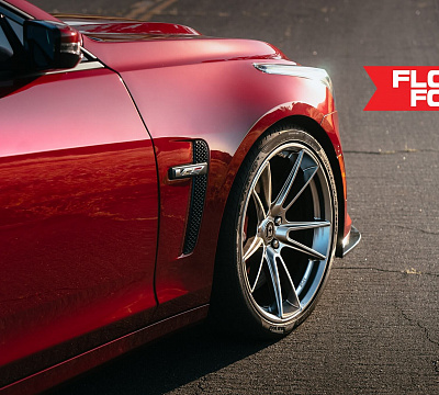 Фото дисков HRE FF04 на Cadillac CTS III