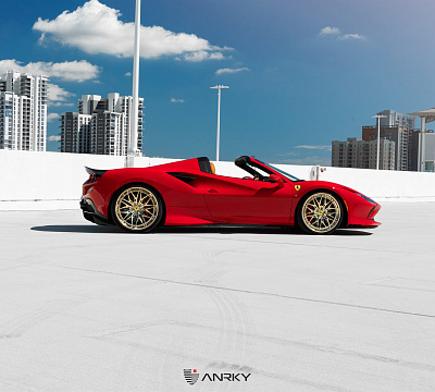 Фото дисков Anrky S3-X1 на Ferrari F8