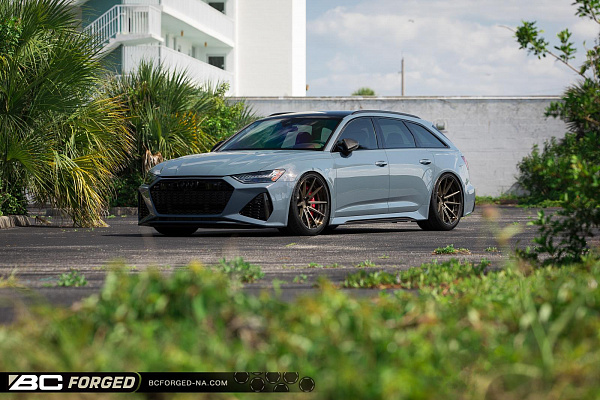 Фото дисков BC Forged HCA191 Сатиновая бронза на Audi A/RS 6 (C8)