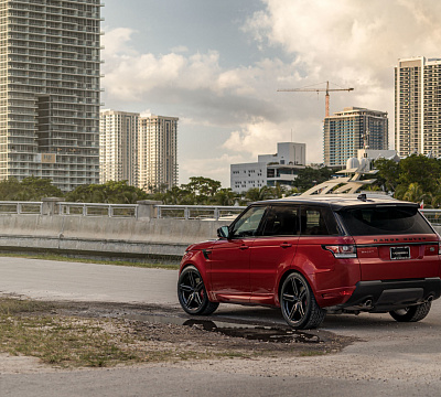 Фото дисков Vossen HF-1 на Land Rover Range Rover Sport II