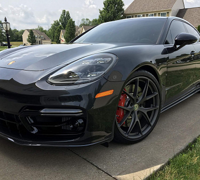 Фото дисков HRE P101 на Porsche Panamera II