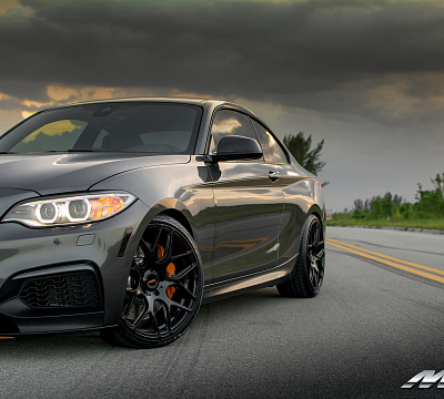 Фото дисков MRR FS01 на BMW 2/M2 (F22/F87)