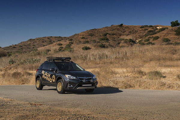 Фото дисков Black Rhino BOXER Сатиновое золото на Subaru XV GT