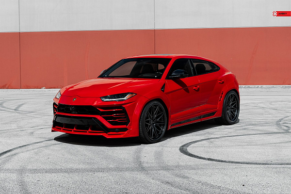 Фото дисков Anrky S3-X1 Черный сатин на Lamborghini Urus