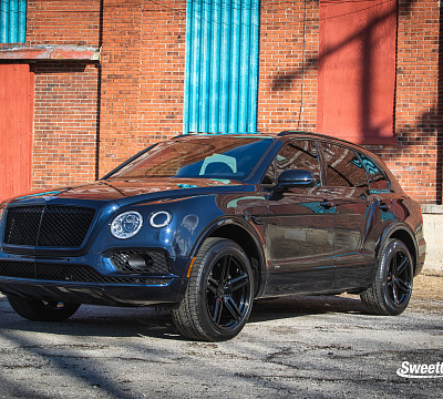 Фото дисков Vossen HF-1 на Bentley Bentayga