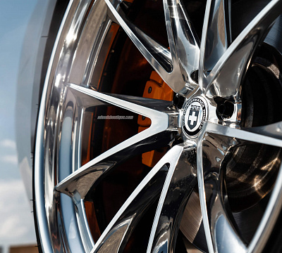 Фото дисков HRE S204H на Rolls-Royce Wraith