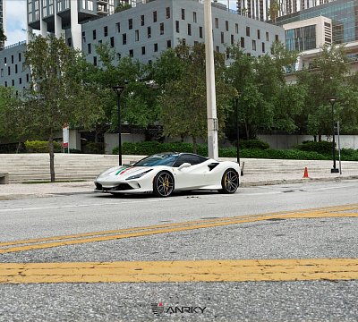 Фото дисков Anrky AN11 на Ferrari F8