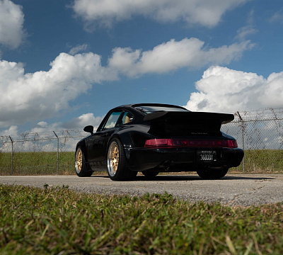 Фото дисков HRE 540 на Porsche 911 III