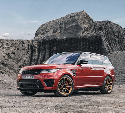 Фото дисков Rotiform BTL на Range Rover Sport II