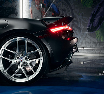 Фото дисков HRE R101 Lightweight на McLaren 720S