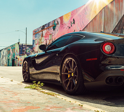 Фото дисков Vossen EVO-2R на Ferrari F12