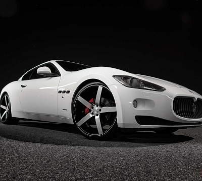 Фото дисков Vossen CV3 на Maserati GranTurismo I