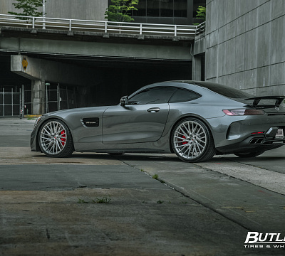Фото дисков Vossen EVO-6T на Mercedes-Benz AMG GT I