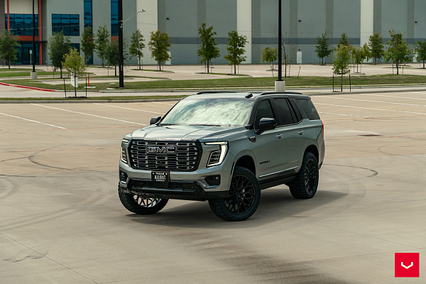 Фото дисков Vossen HF6-3 Черный сатин на GMC Yukon V
