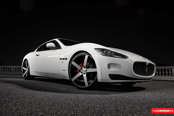 Фото дисков Vossen CV3 Алмазная проточка на Maserati GranTurismo I