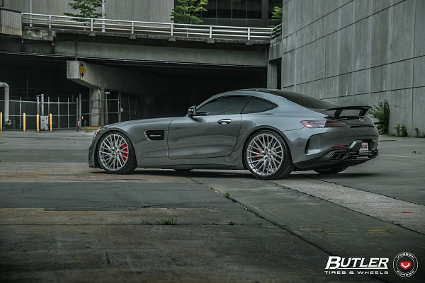Фото дисков Vossen EVO-6T Глянцевый лак на Mercedes-Benz AMG GT I
