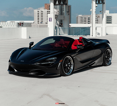 Фото дисков HRE S104SC на McLaren 720S