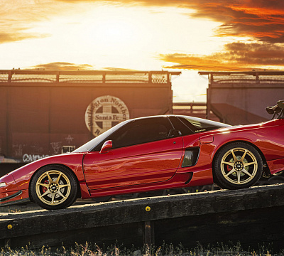Фото дисков Motegi Racing MR154 BATTLE на Acura NSX I