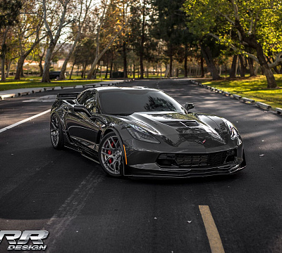 Фото дисков MRR FS01 на Chevrolet Corvette C7