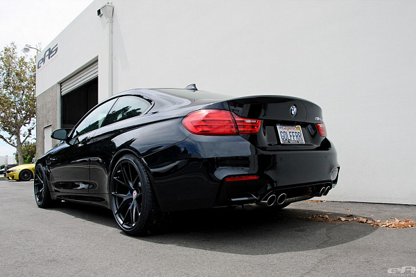 Фото дисков HRE P101 Черный сатин на BMW 4/M4 (F32/F82)