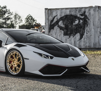 Фото дисков Savini SV72 на Lamborghini Huracan