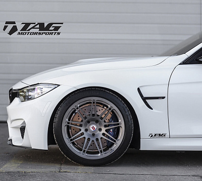 Фото дисков HRE 301M на BMW 3/M3 (F3x/F80)