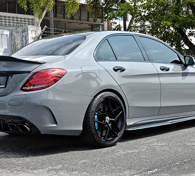 Фото дисков HRE FF11 на Mercedes-Benz C-Class (W205)