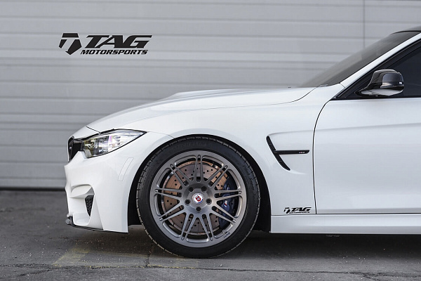 Фото дисков HRE 301M Сатиновый тонированный лак на BMW 3/M3 (F3x/F80)