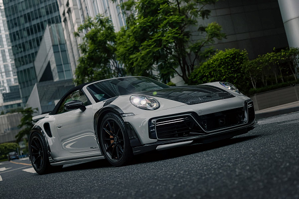 Фото дисков Brixton Forged R11-R Черный сатин на Porsche 911 VIII