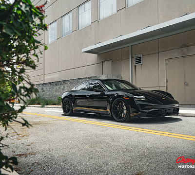 Фото дисков Vossen RS92 на Porsche Taycan I