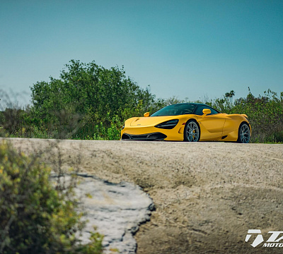 Фото дисков HRE P101 на McLaren 720S