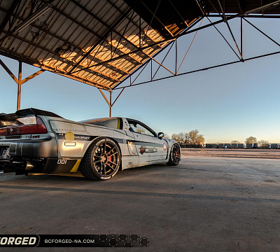 Фото дисков BC Forged HCA163 на Acura NSX I
