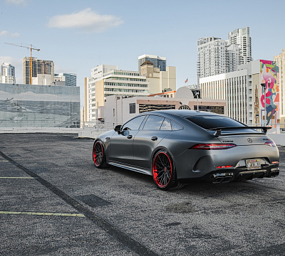 Фото дисков Strasse Wheels SV10M-RS Deep Concave FS на Mercedes-Benz AMG GT I