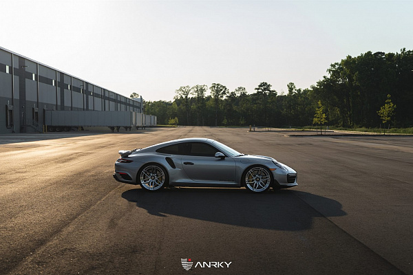 Фото дисков Anrky AN26 Полированный лак на Porsche 911 VII