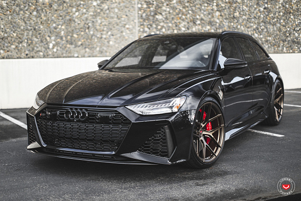 Фото дисков Vossen S21-01 Глянцевая бронза на Audi A/RS 6 (C8)