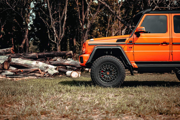 Фото дисков Brixton Forged BX03-M Сатиновый графит на Mercedes-Benz G-Class II