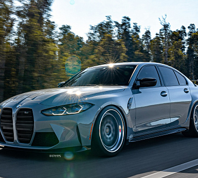 Фото дисков Strasse Wheels SM10 Track на BMW 3/M3 (G2x/G80)